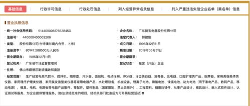 格兰仕又爆料 涉嫌侵权磁控管上标示的公司名称fcc注册地址与新宝股份一致